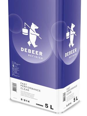 DeBeer Refinish sticker medium